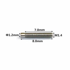 Micro Spectacle Screws M1 M0.8 M0.6 SS304 SS316 304 Stainless Steel Carbon Steel Mini Screw for Glasses Watches Metric